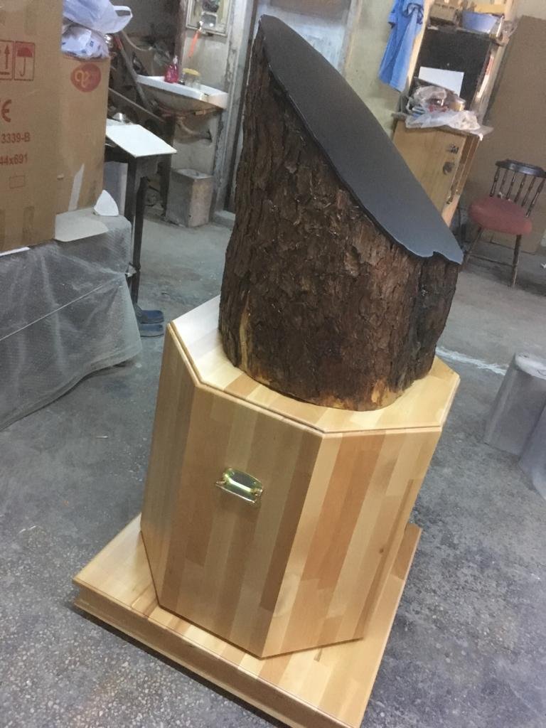 ahşap yaş kütüğü